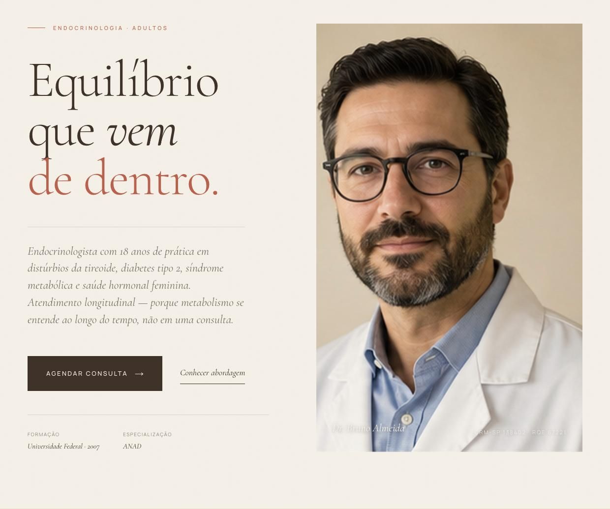 Template Acolhedor Minimalista